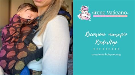 Recensione KinderHop GROW Marsupio Ergonomico Regolabile YouTube