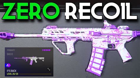 New Zero Recoil Bas B Build Is Broken In Warzone Best Bas B