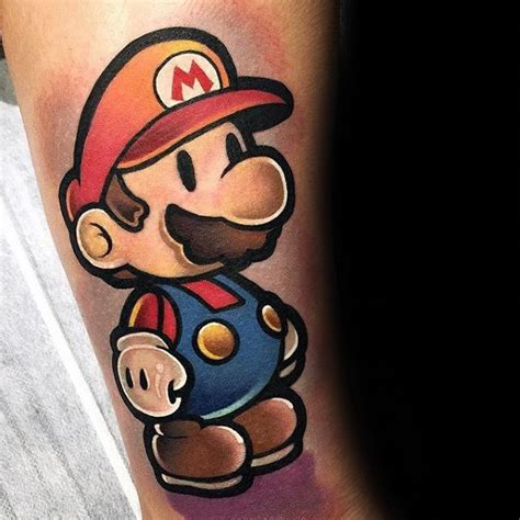 80 Gamer Tattoos For Men Video Game Design Ideas