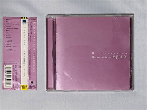 やや傷や汚れあり中古美品 中森明菜 Regeneration 中森明菜リミックス 帯あり Nakamori Akina