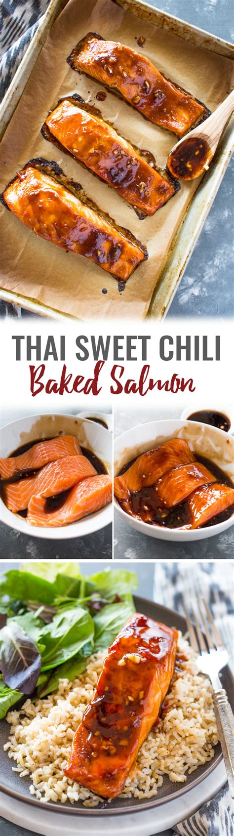 Thai Sweet Chili Salmon Gimme Delicious