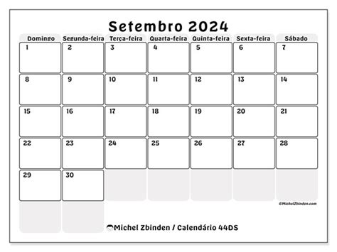 Calendário de setembro de 2024 para imprimir 502SD Michel Zbinden MO