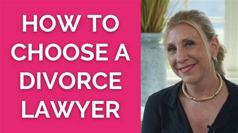 4 Steps To Finding The Best Divorce Attorney Youtube