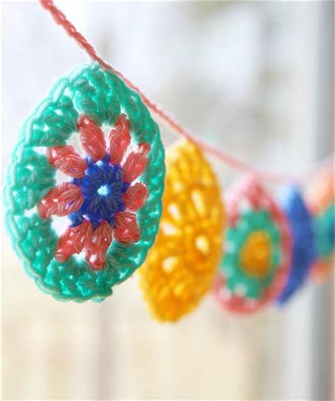 52 Handmade Crochet Garland Free Pattern Diy To Make