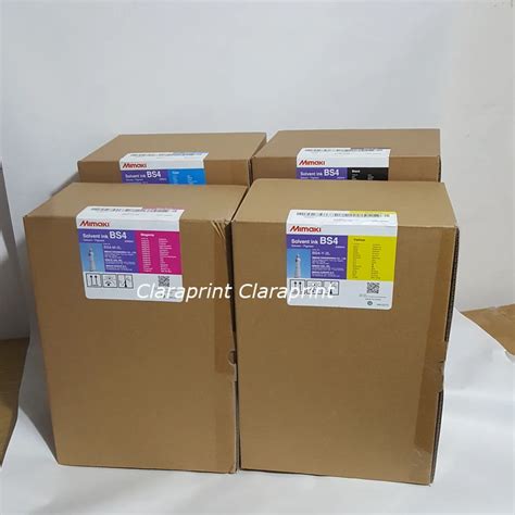 Original Mimaki Solvent Ink BS4 2000ml CMYK In Printer Parts From