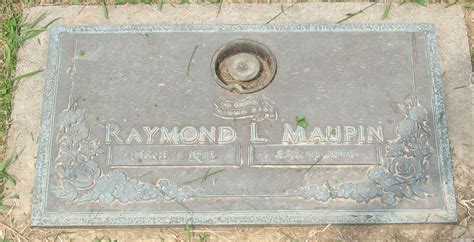 Raymond L Maupin 1912 1985 Find A Grave Memorial