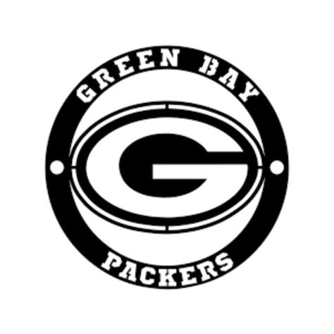 Green Bay Packers Logo Metal Sign Football Signs T For Fans Custom Laser Cut Metal Art