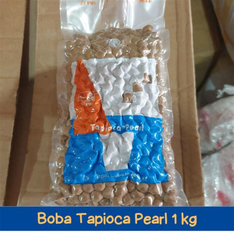 Jual Boba Tapioka Bubble Pearl 1kg Toping Boba 1 Dus Satuan Kota