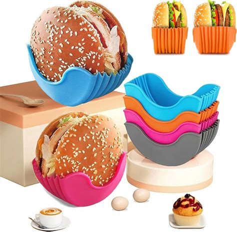 Amazon Acomnow Burger Holder Mess Free Hamburger Holder Retractile