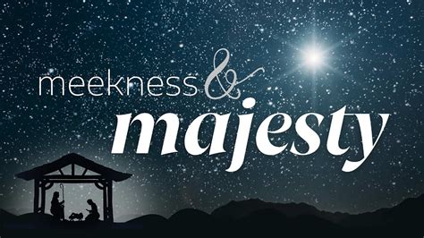 Meekness And Majesty — The Mind Of Christ Sunday Service November 27th