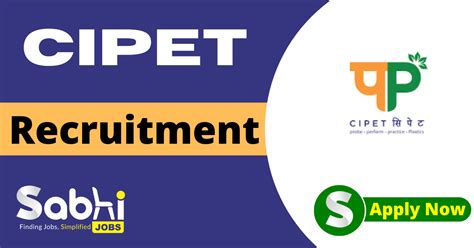 CIPET Recruitment 2024 Career Cipet Gov In Latest Job