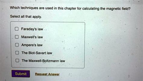 Which Techniques Are Used In This Chapter For Calculating The Magnetic