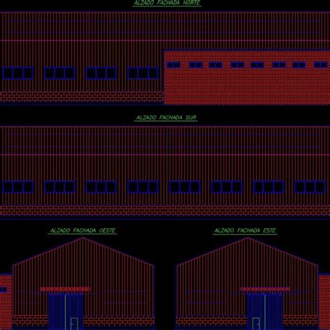 Nave With Bridge Crane DWG Section For AutoCAD Designs CAD