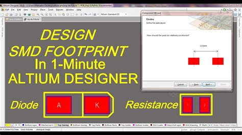 Altium Tutorial 5 How To Create Own Footprint 1 How To Draw Custom