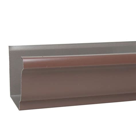 Amerimax Home Products In X Ft Musket Brown Aluminum K Style