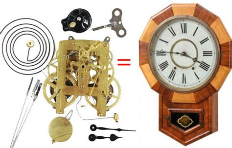 Pendulum Clock Parts Diagram