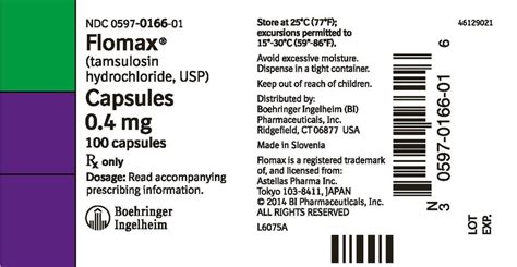 Flomax Fda Prescribing Information Side Effects And Uses