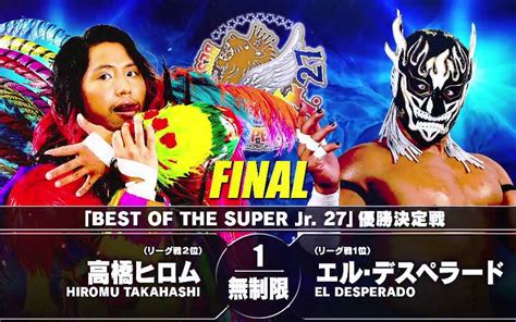 Njpw Best Of The Super Jr El Desperado Vs