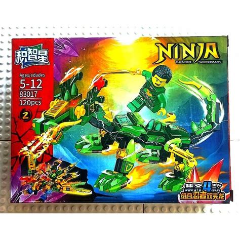 Jual LW1040 Mainan Balok Susun Bricks Blocks Ninja Dragon 4in1 Besar