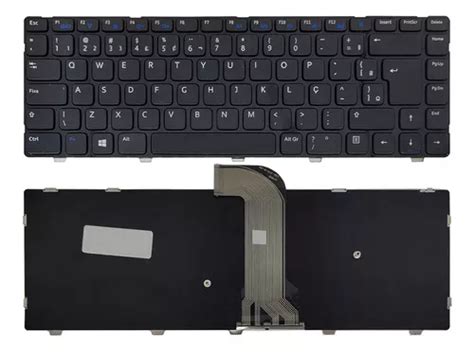 Teclado Para Not Dell Inspiron A A Cor Preto