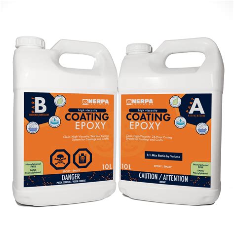 Coating Epoxy (High Viscosity) – Art & Countertops | Nerpa Polymers