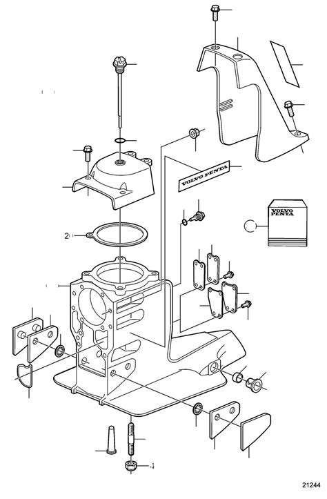 Exploring Volvo Penta Dps Parts With An Illustrated Diagram