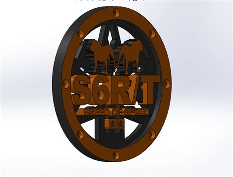 Fichier Stl Gratuit Stage Logo Aerox Minarelli Ignition Cover