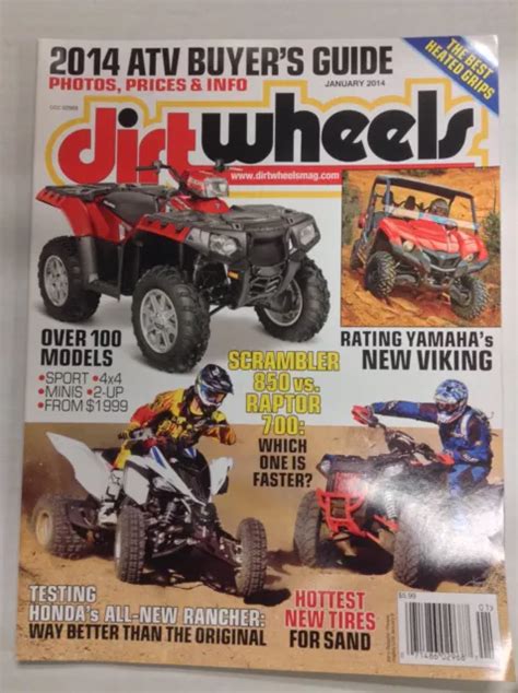 Dirt Wheels January Magazine Scrambler Raptor Yamaha