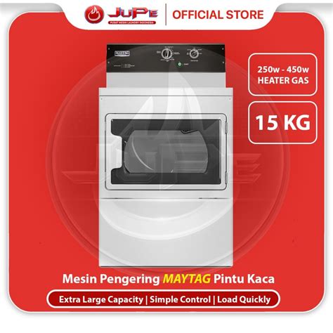 Jual Dryer MAYTAG Mesin Pengering Maytag Tipe Gas Kapasitas 15 Kg