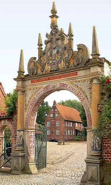 Drakenburg Portal Lower Saxony Germany Reiseziele Reisen Sch Ne Orte