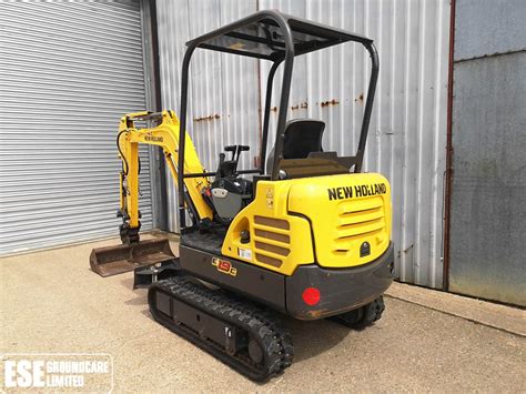 New Holland E C Mini Excavator E S E Groundcare