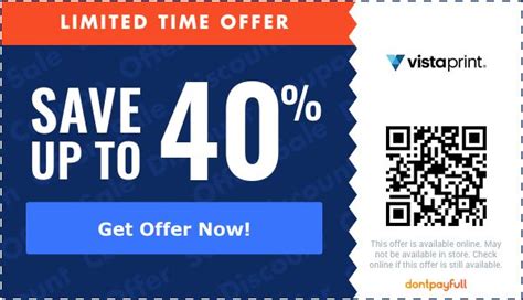 50 Off Vistaprint Promo Codes Coupons Free Shipping