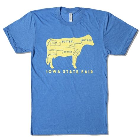 Tee Butter Cow Iowa State Fair State Fair Shirt State Fair Tshirt