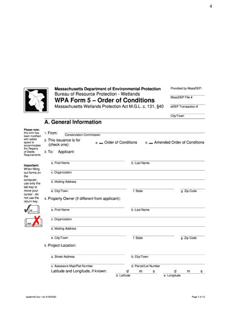 Fillable Online 3 Instructions Form Commonwealth Of Massachusetts