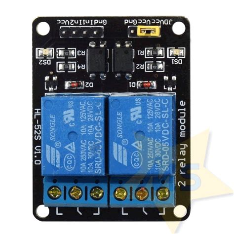 Módulo Rele 2 Canais 5 V Para Arduino