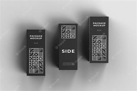 Premium Psd Box Packaging Mockup