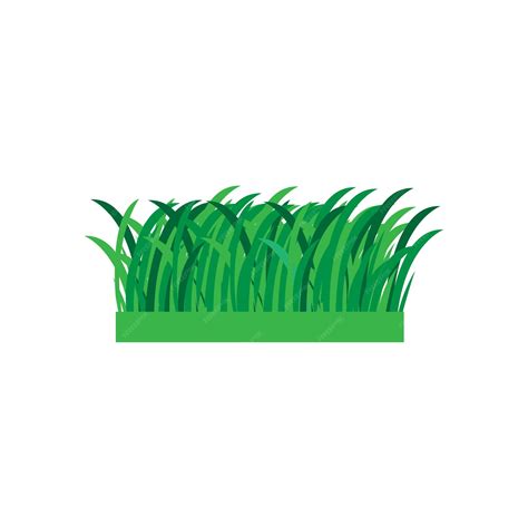 Premium Vector | Vector illustration design of a patch of green grass