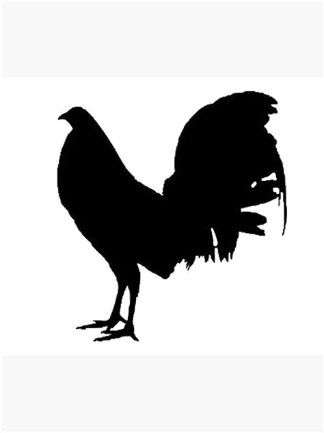 "Gallos Gamefowl - Black Logo" Poster for Sale by gamefowl | Redbubble