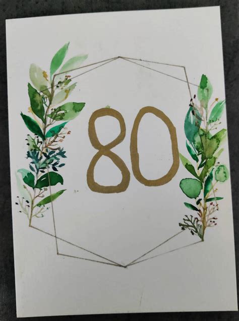 80th birthday card by xersei on DeviantArt