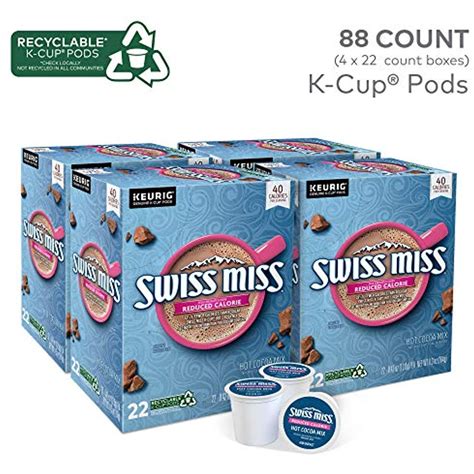 Swiss Miss 22 Count Milk Chocolate Hot Cocoa K-Cup Pods, 53% OFF