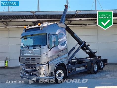 Volvo Fh X Tons Meiller Hooklift Lift Lenkachse Veb Euro