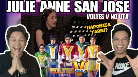 Voltes V Legacy Theme Song Julie Anne San Jose Voltes V No Uta