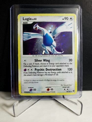 Pokemon Lugia Holo Rare Secret Wonders Moderately Played