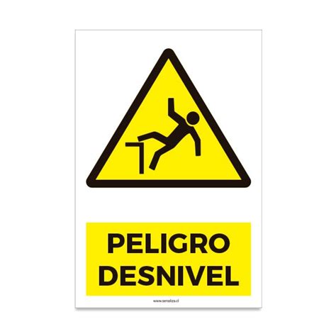 Peligro Desnivel Señaliza Spa