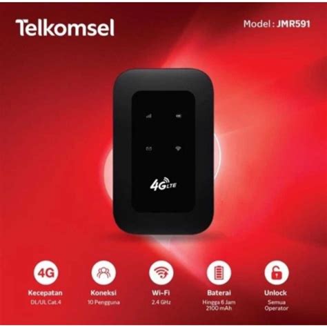 Jual Modem Mifi Jio 4G Lte 150Mbps 2100mah Mobile Wifi Hotspot All