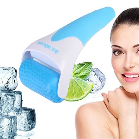 Ice Roller Skin Cool Derma Roller Massager For Face Body Massage Facial