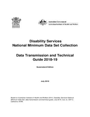 Fillable Online Odc Disability Qld Gov About Disability Services