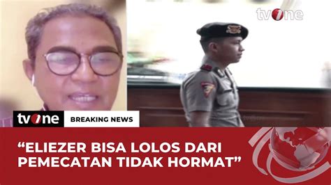 Irjen Purn Aryanto Kemungkinan Eliezer Tidak Dihukum Ptdh Breaking