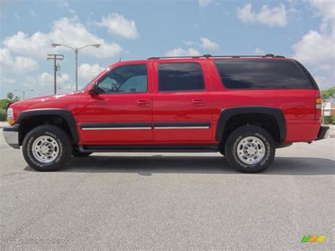 2002 Victory Red Chevrolet Suburban 2500 Ls 66273732 Photo 6 Car Color Galleries