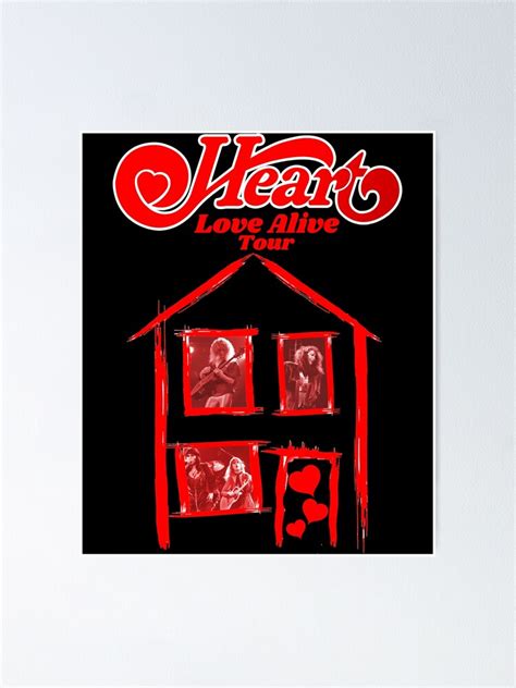 "Heart - Tour" Poster for Sale by SherryElias | Redbubble